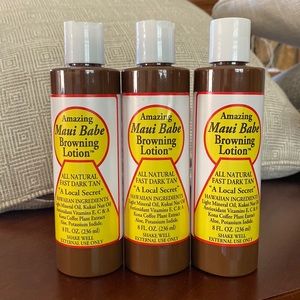 Maui babe tanning lotion